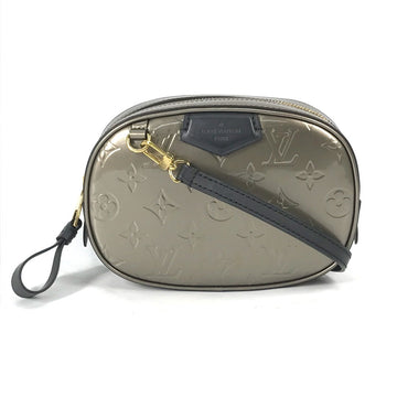 LOUIS VUITTON Shoulder Bag M90510 Monogram Vernis gray Monogram Vernis Belt bag Sling bag Women Used