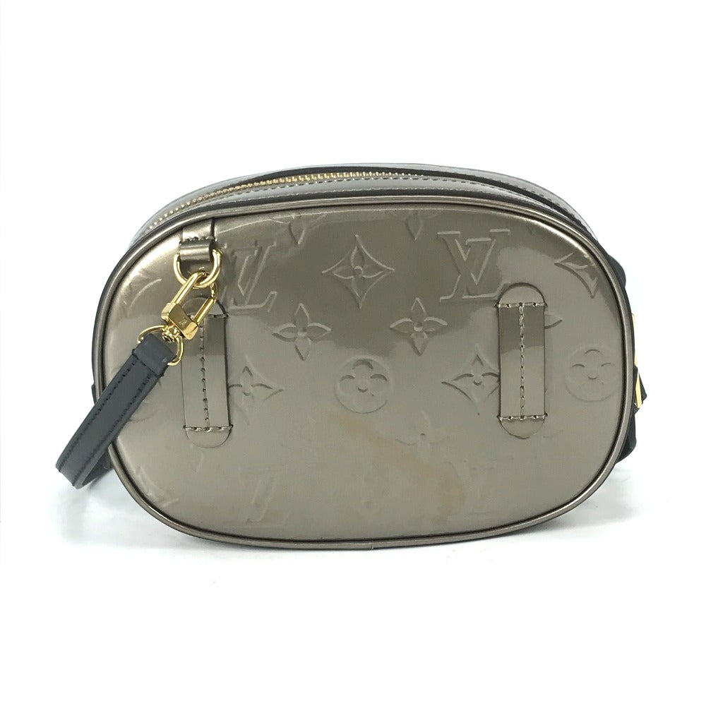 LOUIS VUITTON Shoulder Bag M90510 Monogram Vernis gray Monogram Vernis Belt bag Sling bag Women Used