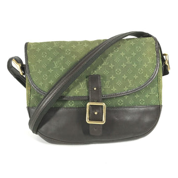 LOUIS VUITTON Shoulder Bag M92693 Monogram mini canvas Khaki green Monogram mini Marjoly Women Used