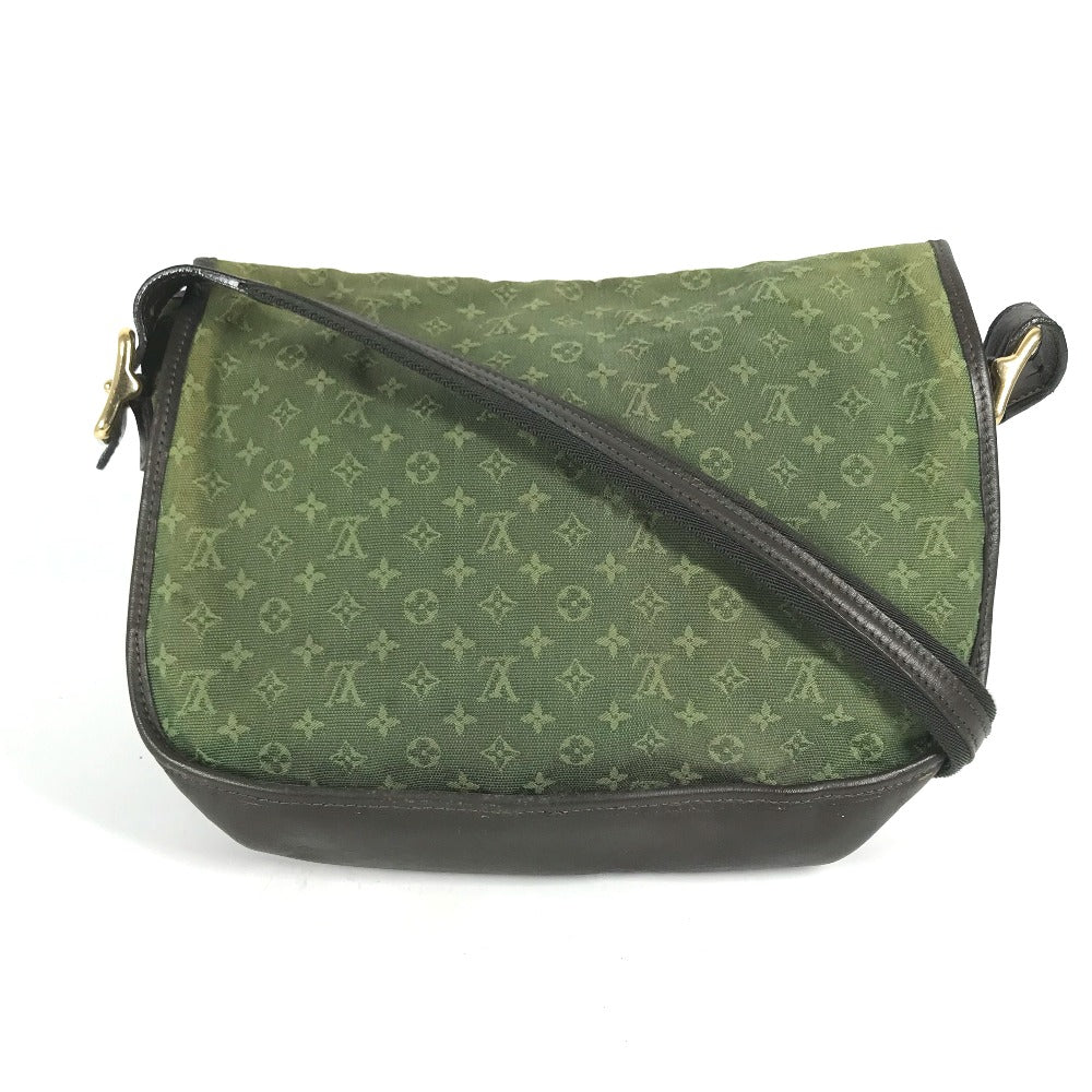 LOUIS VUITTON Shoulder Bag M92693 Monogram mini canvas Khaki green Monogram mini Marjoly Women Used
