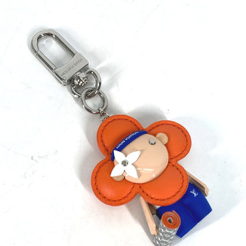 LOUIS VUITTON key ring M01198 metal Orange Bag charm Vivienne Jim Women Used