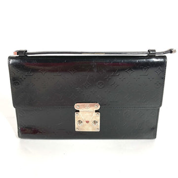LOUIS VUITTON Handbag M92229  Leather, Monogram Glace Leather black Monogram Mini Grasse Anushka GM mens Used