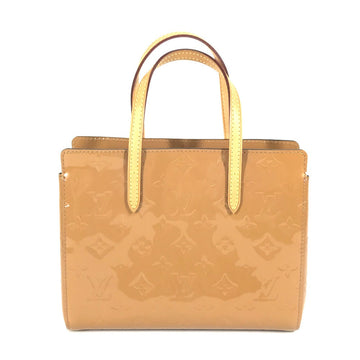 LOUIS VUITTON Tote Bag M90015 Monogram Vernis beige Monogram Vernis Catalina BB Women Used