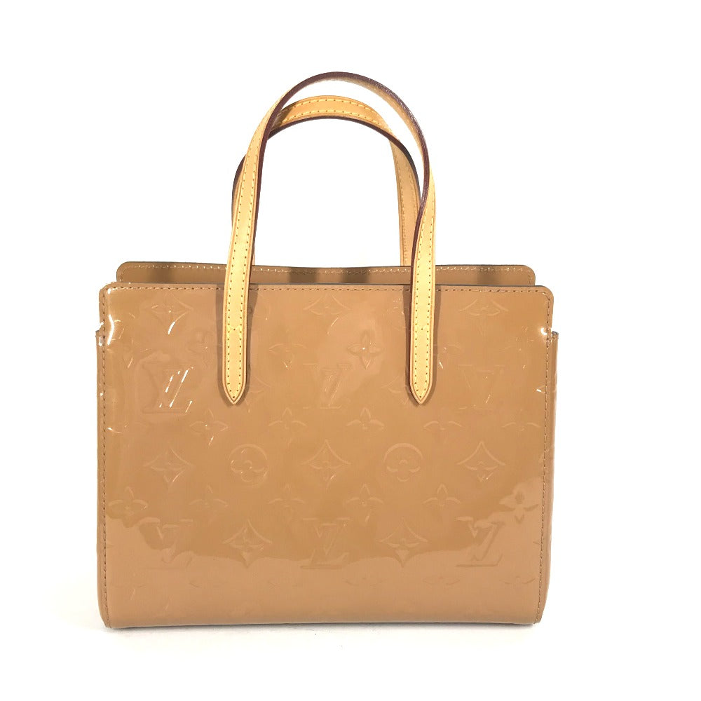 LOUIS VUITTON Tote Bag M90015 Monogram Vernis beige Monogram Vernis Catalina BB Women Used