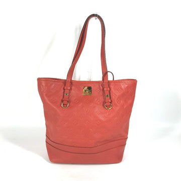 LOUIS VUITTON Shoulder Bag M40556 Monogram Ann Platt Leather Red Monogram Ann Platt Citadine PM Women Used