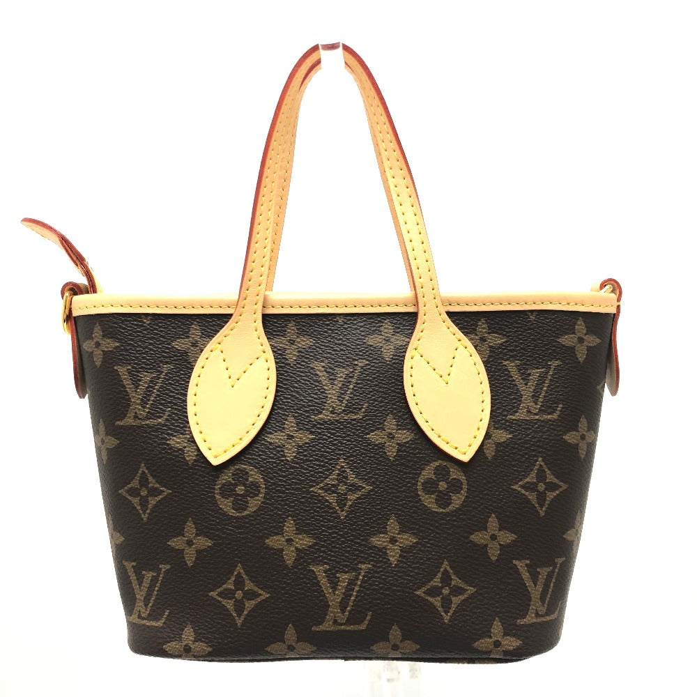 LOUIS VUITTON Handbag M46705 Monogram canvas Brown Tote Shoulder Bag Neverfull BB Women Used