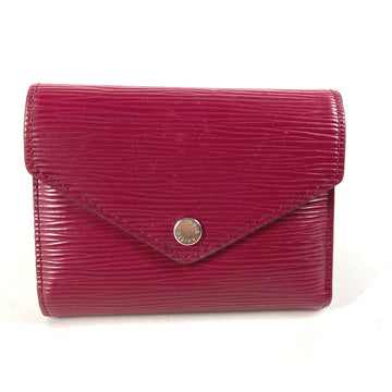 LOUIS VUITTON Trifold wallet M62171 Epi Leather purple Epi Portefeuille Victorine Women Used