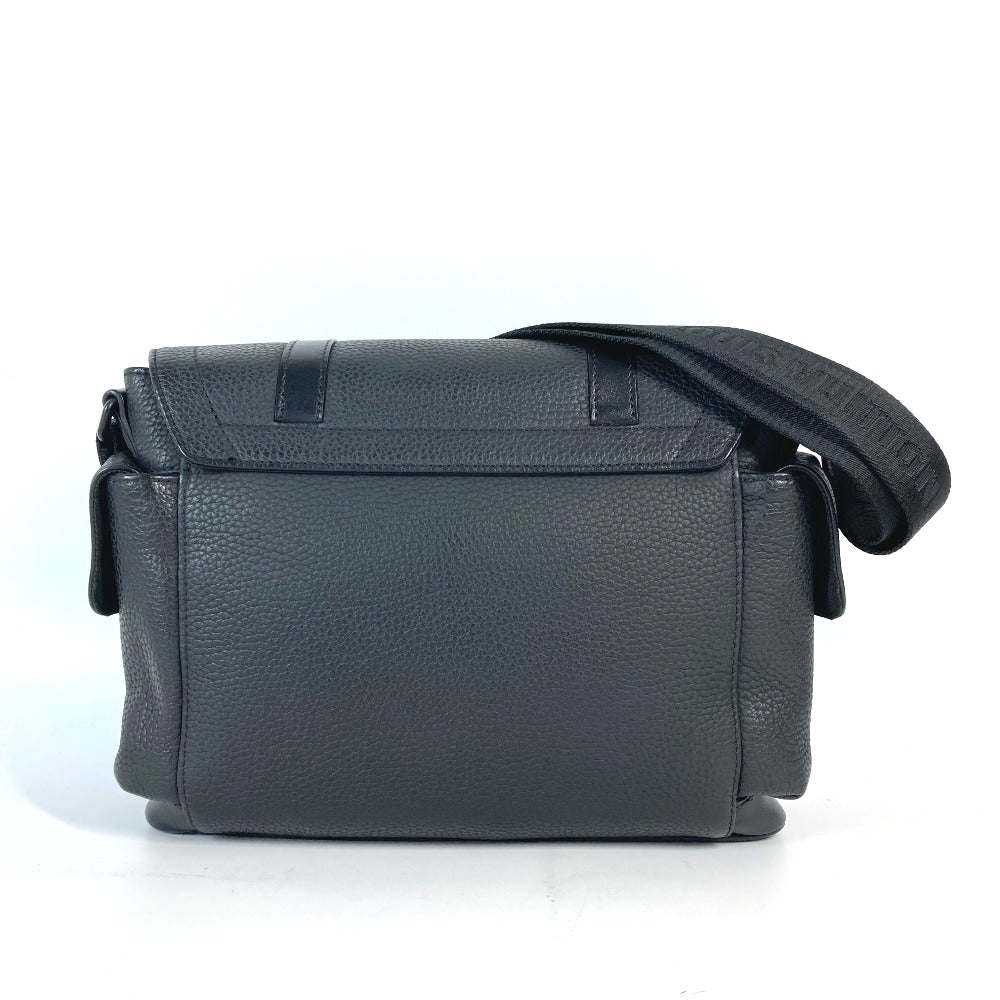 LOUIS VUITTON Shoulder Bag M58476 Taurillon Clemence Leather black Christopher messenger