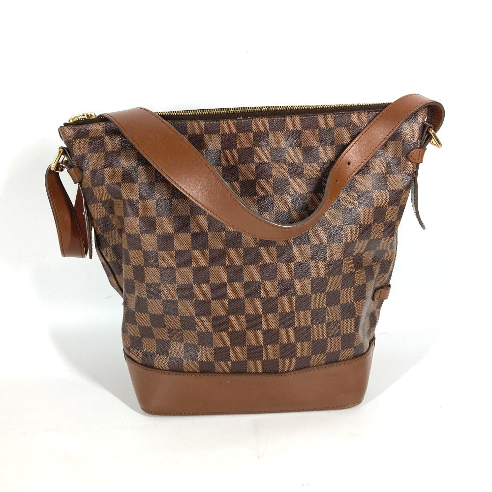 LOUIS VUITTON Shoulder Bag N41544  Damier canvas Brown Damier Dianu Women Used