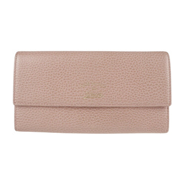Pink Leather Gucci Wallet