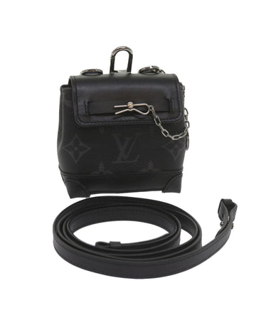 Mini Monogram Eclipse Steamer Pouch with Shoulder Strap
