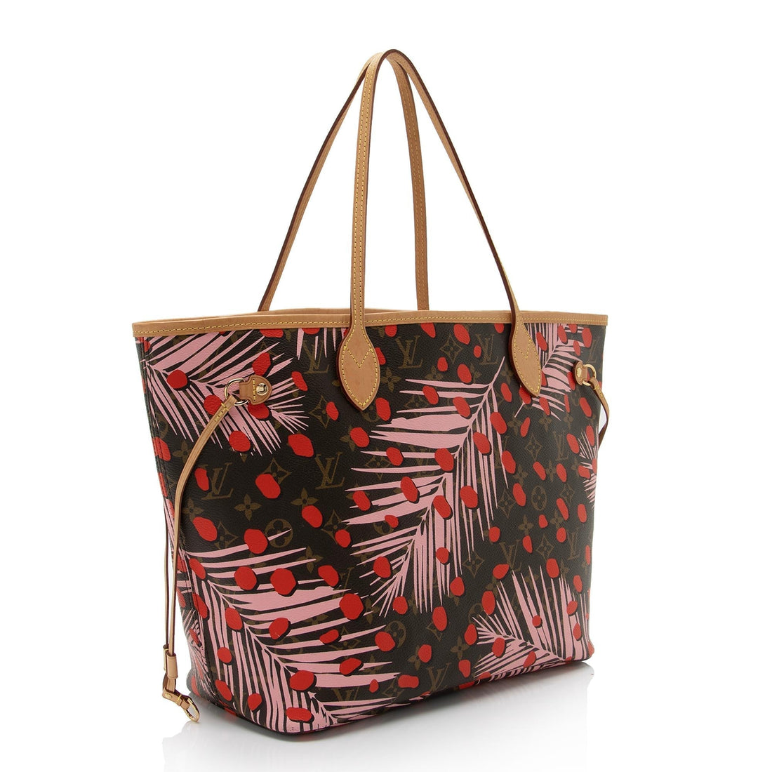 Louis Vuitton Limited Edition Monogram Canvas Jungle Dots Neverfull MM Tote