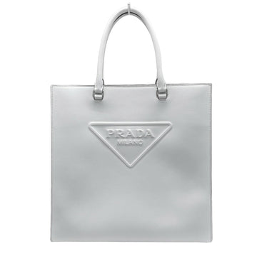Timeless Grey Leather Handbag