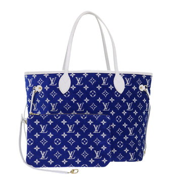 Louis Vuitton Neverfull Mm  Leather Tote Bag ()