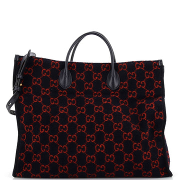 Shopping Tote GG Wool Large