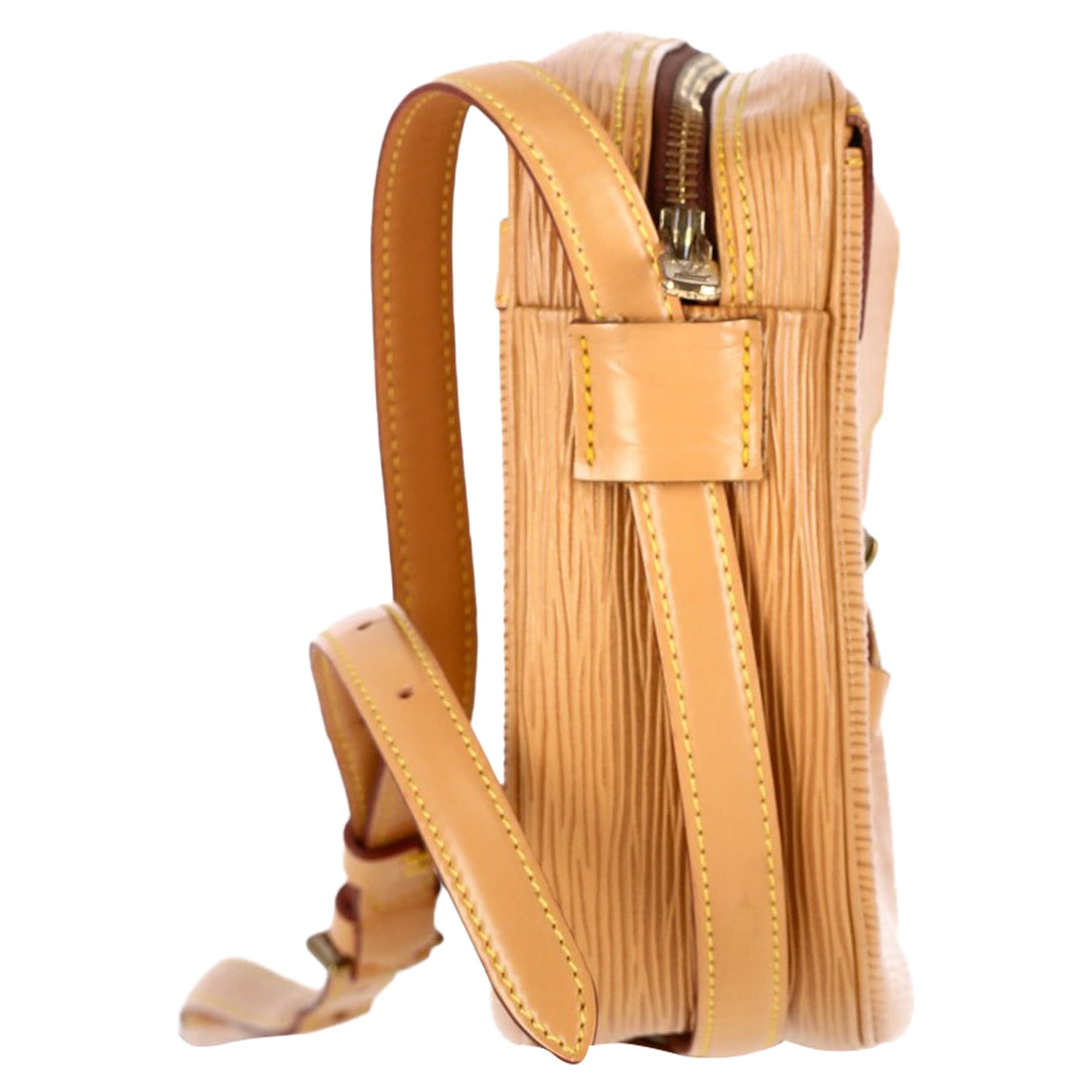 Louis Vuitton 1986 Jeune Fille Shoulder Bag in Beige Epi Leather