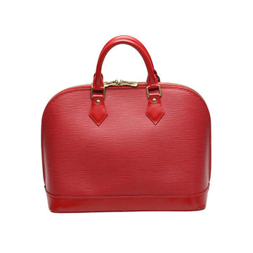LOUIS VUITTON Handbag M52147 Epi Leather Castilian red Handbag Epi Alma Women Used