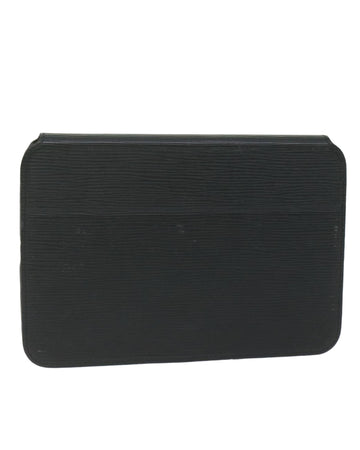 Black Epi Leather iPad Case -  Louis Vuitton Accessory
