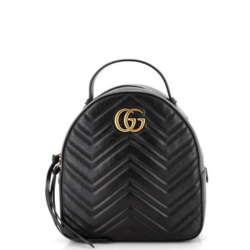 GG Marmont Backpack Matelasse Leather Small