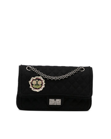 Quilted Wool Shoulder Bag