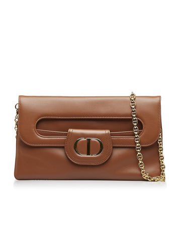 Leather Flap Shoulder Bag