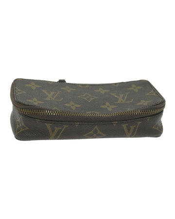 Louis Vuitton Pochette Jewelry Case Monogram Canvas Brown M47516