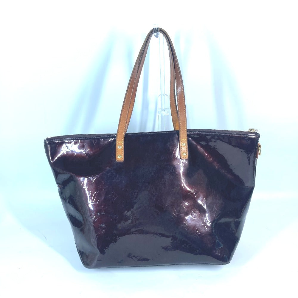LOUIS VUITTON Tote Bag M93589 Monogram Vernis purple Monogram Vernis Bellevue GM Women Used