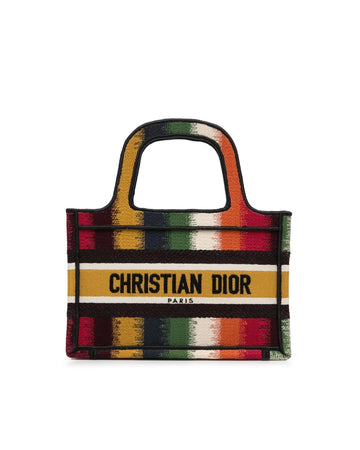 Dior Book Tote Multicolor Canvas Tote Bag