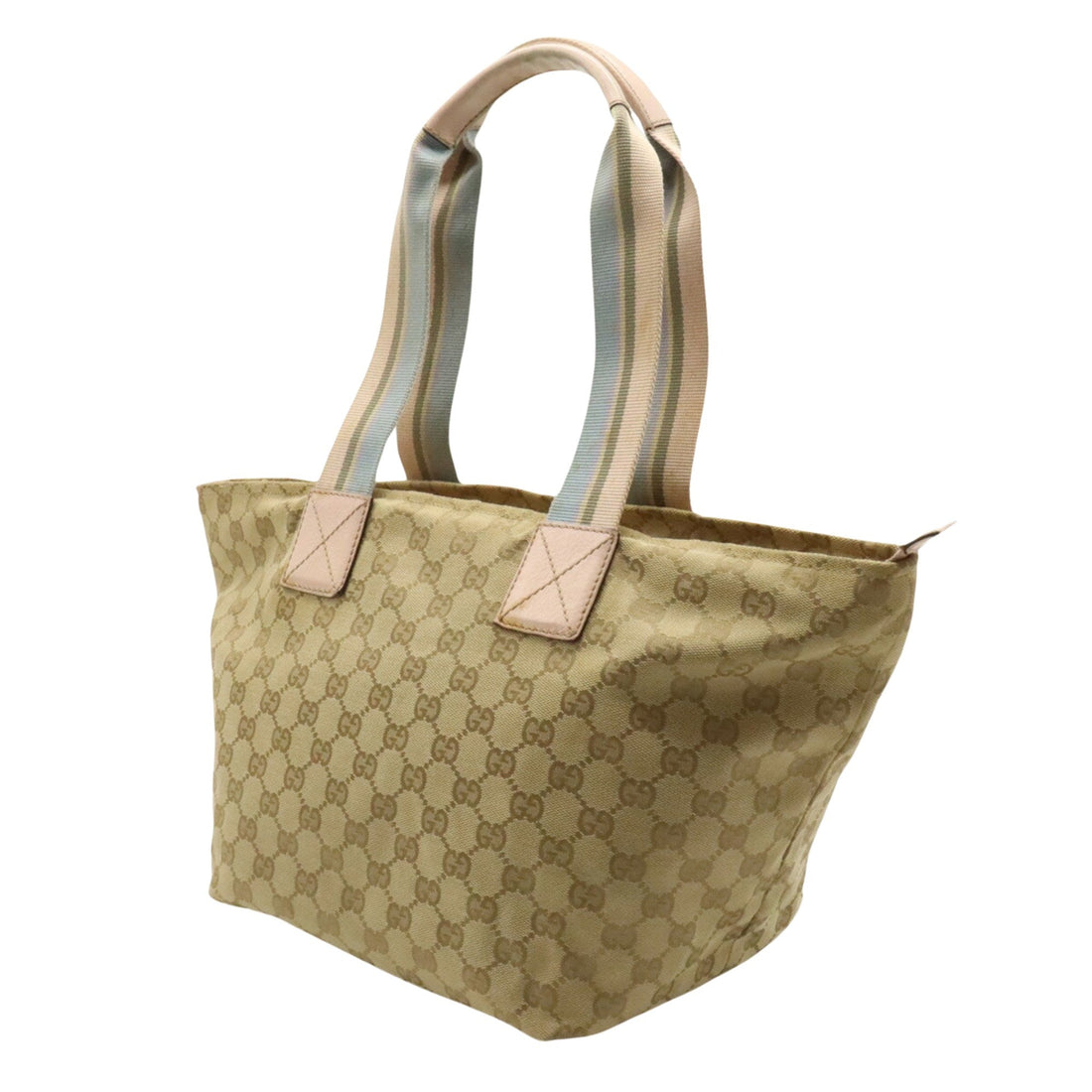 Monogrammed Canvas Tote Bag
