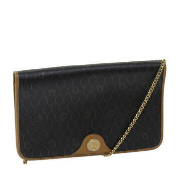 Elegant Black Honeycomb Shoulder Bag