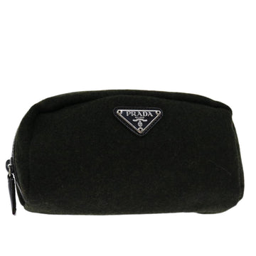 Wool Khaki Bag with Guarantee Card from Italy