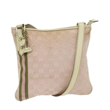 Canvas Charm Shoulder Bag with Practical Elegance
