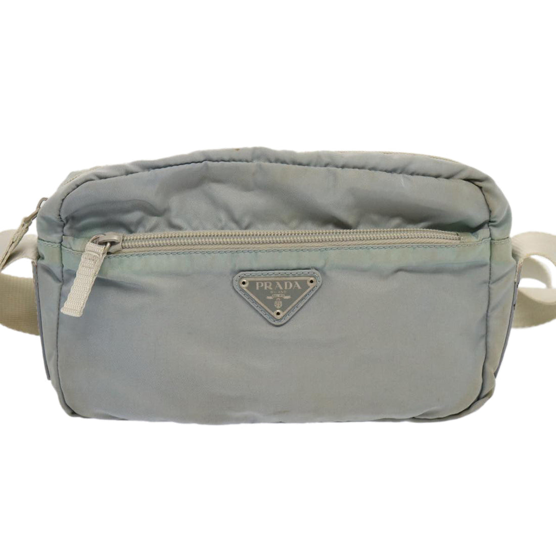 Blue Nylon Shoulder Bag with Versatile Style and Durable Craftsmanship