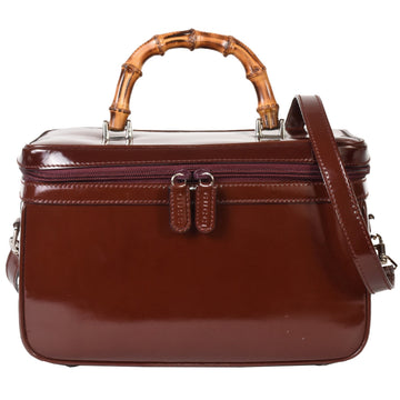 Leather Handbag with Elegant Design and Mirror