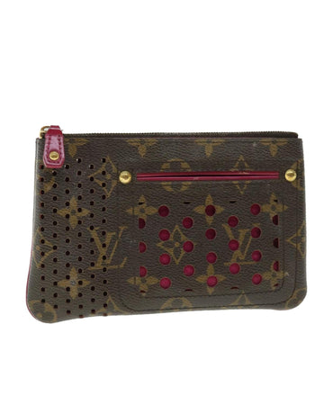 Louis Vuitton Monogram Perfo Pochette Plat Pouch