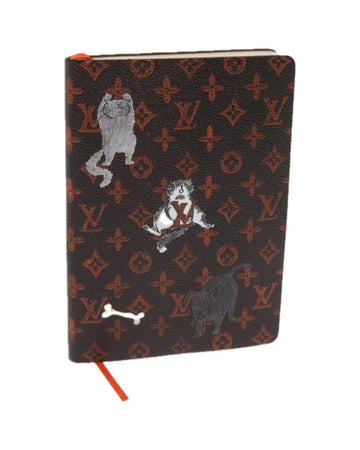 Orange Note Cover with Catgram Design -  Louis Vuitton