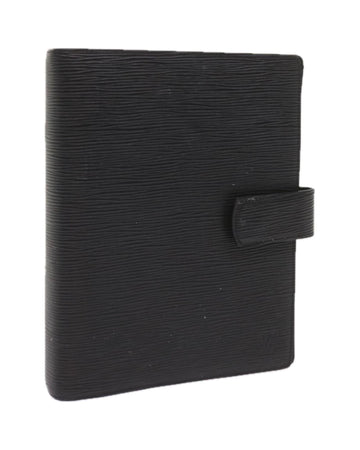 Epi Agenda GM Day Planner Cover in Black Leather