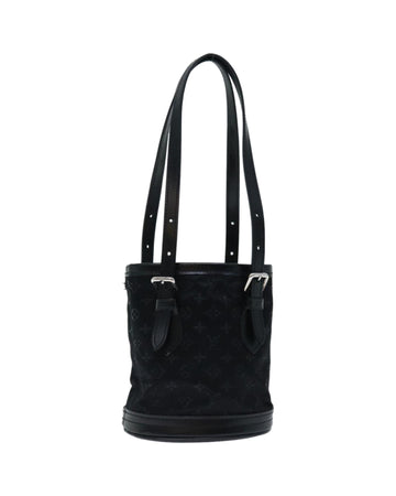 Monogram Satin Little Bucket Pouch ated by LV