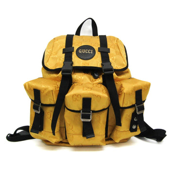 Nylon and Leather Backpack