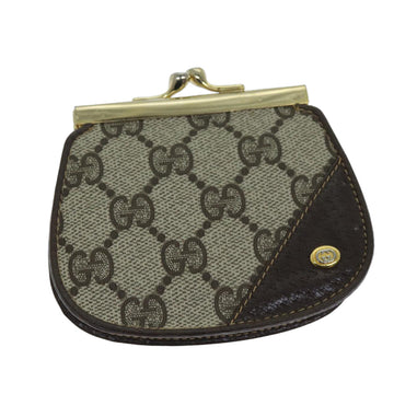 Beige Canvas Wallet with GG Design by Luxury Designer