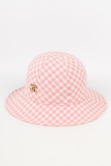 Chapeau vichy Chanel
