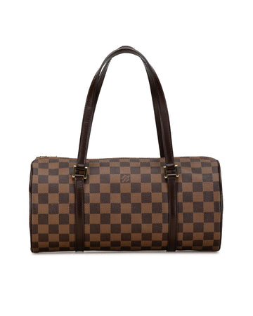 Damier Ebene Canvas Papillon Handbag