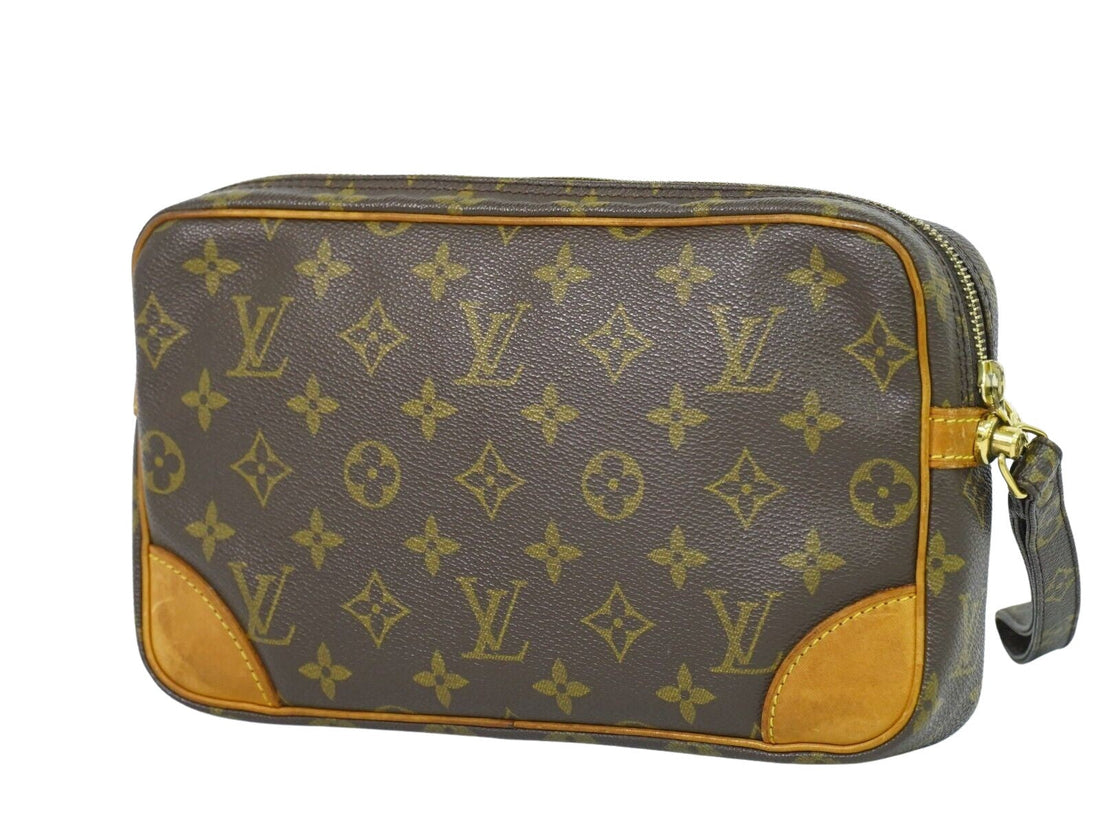 Louis Vuitton Marly  Canvas Clutch Bag ()