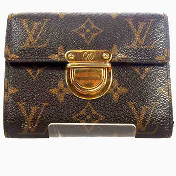 LOUIS VUITTON Tri-fold wallet M58013 Monogram canvas Brown Portefeuille and Koala Monogram with coin pocket Women Used
