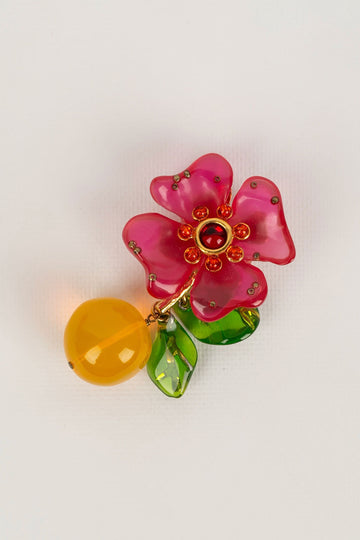 Broche "Fleur" Christian Lacroix