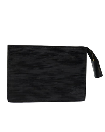 Epi Leather Pouch with Metal Fittings and Box