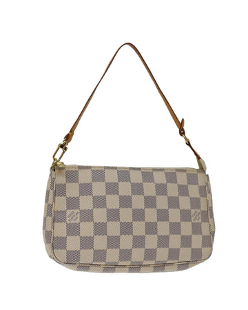 Damier Azur Canvas Pouch with Dust Bag