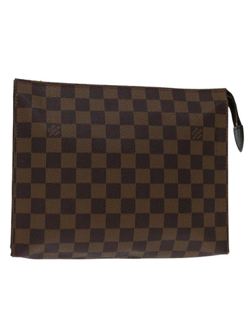 Damier Ebene Canvas Pouch -  LV Toiletry 26 N47543