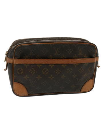 Monogram Canvas Clutch Bag with Accessories - France Made