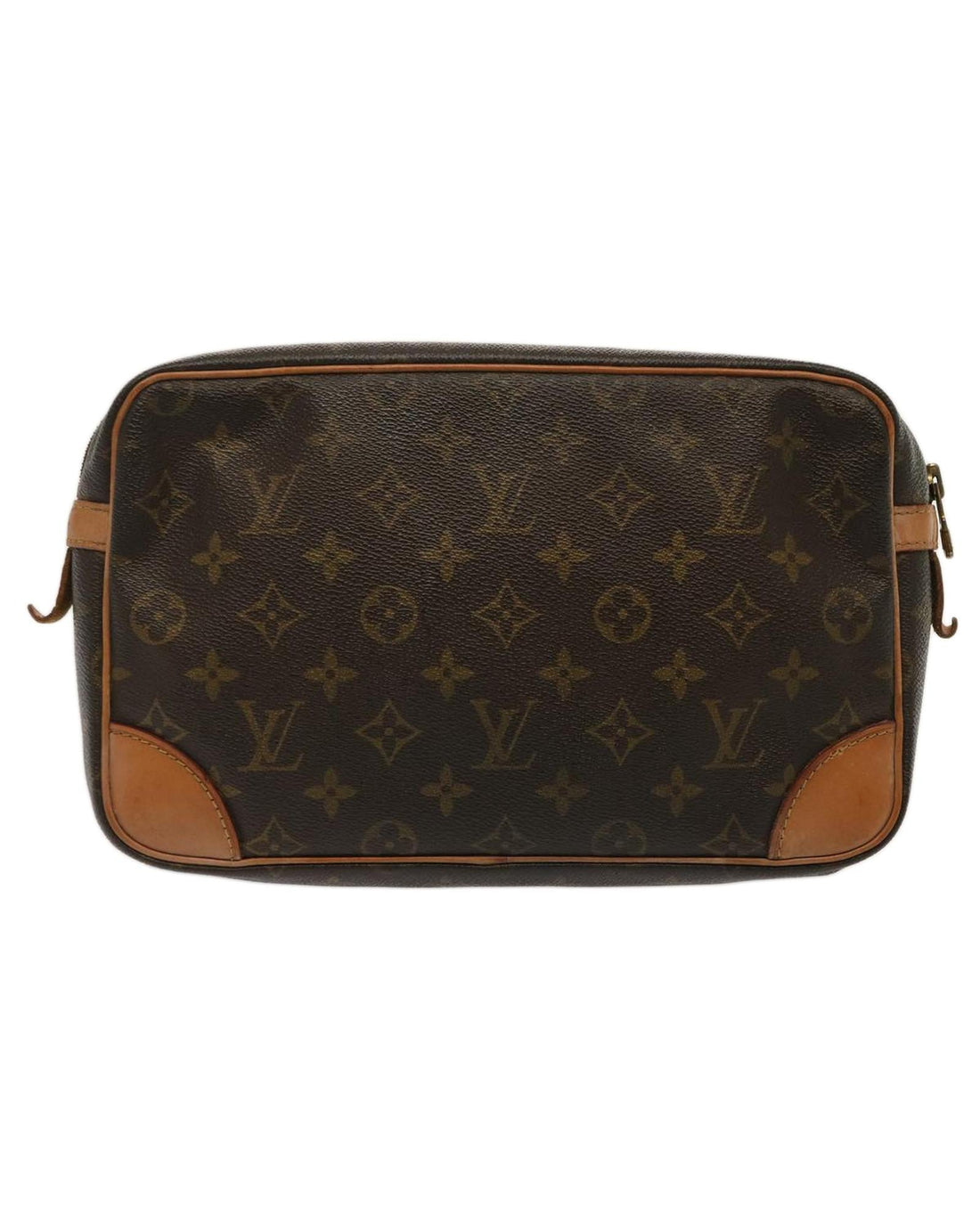 Monogram Canvas Clutch Bag with Accessories - France Made